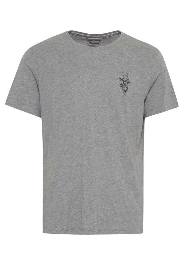 BHTee - Print T-shirt - stone mix4