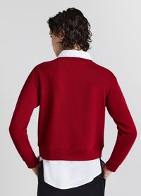 Calliope Pullover - rosso scuro