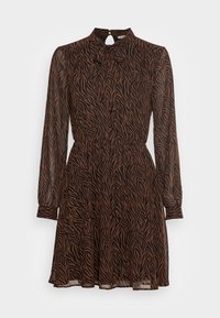 Vestido de dia - black/beige