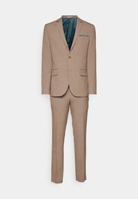 Pier One MELANGE BASIC SUIT Anzug mottled light brown