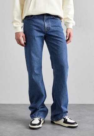 Bootcut jeans - washed mid blue