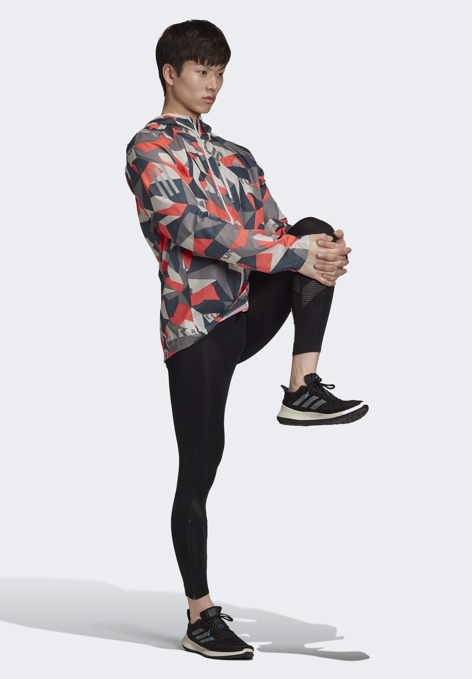 own the run camouflage jacket