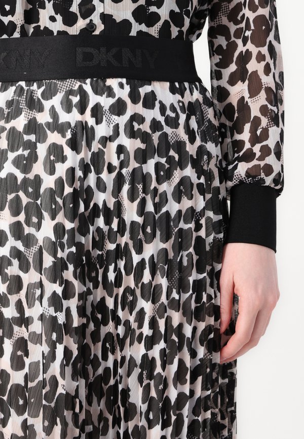 PRINT PLEATED MIDI SKRT - Pleated skirt - ivy3