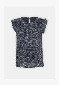 ONLY Onlann Star S/L Frill Top Noos Ptm Maglietta, Seagrass/AOP:DOT Leo, L Donna ONLY Onlann Star S/L Frill Top Noos Ptm Maglietta, Seagrass/AOP:DOT Leo, L Donna