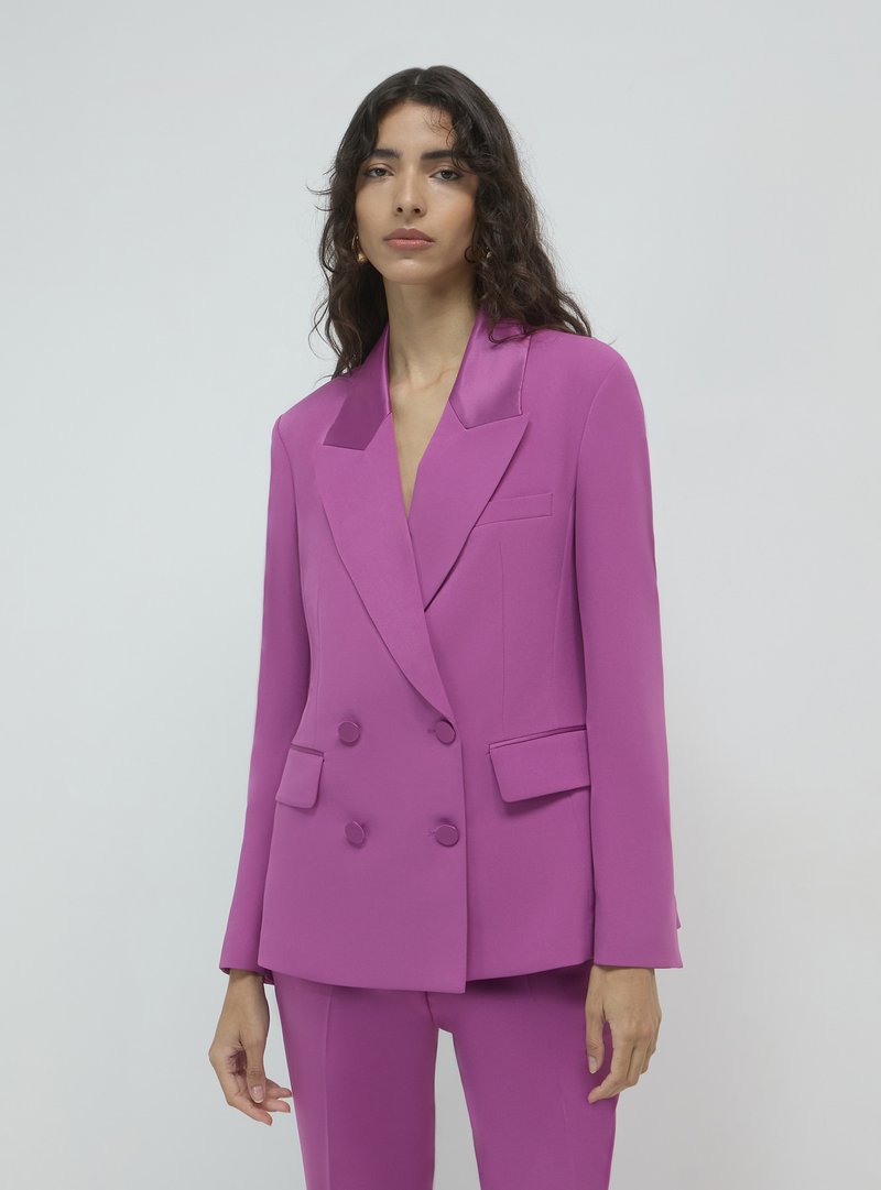 Calliope DOUBLE BOUTONNAGE - Blazer - violet