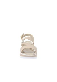 Valleverde Sandali con zeppa - beige