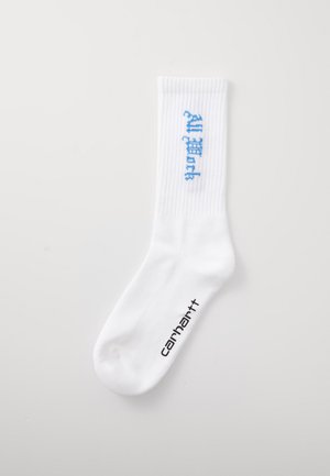 NO PLAY SOCKS UNISEX - Chaussettes - white