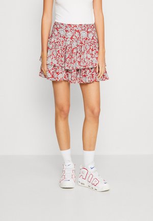 Pepe Jeans, Jupe trapèze - red
