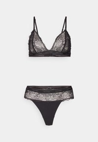 MODERN UNDERWEAR SET - Reggiseno a triangolo - black