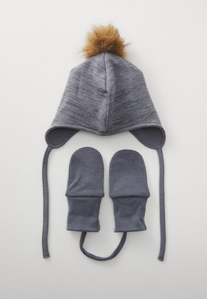 NBMWUPPO WILLIT UNISEX SET - Gorro - folkstone gray