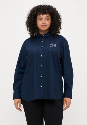 EASY SHIRT - Užsagstoma palaidinė - dark night navy
