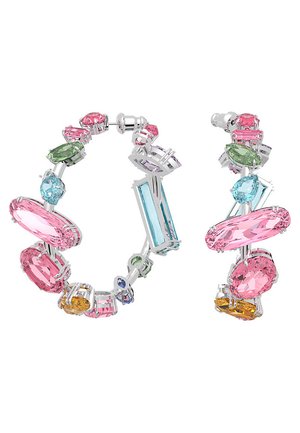 SWAROVSKI DAMEN-CREOLEN METALL SWAROVSKI-KRISTALL - Korvakorut - multicolor