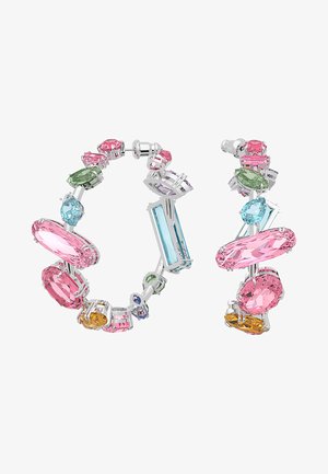 SWAROVSKI DAMEN-CREOLEN METALL SWAROVSKI-KRISTALL - Earrings - multicolor