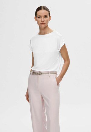 Selected T-shirt basique - bright white