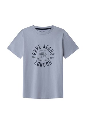 Pepe Jeans NEW - Camiseta estampada - dazed blue