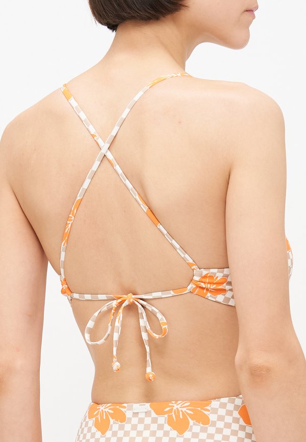 MINI HULA WRAP ONEPIECE - Swimsuit - warm taupe3