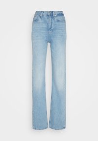 HIGH RISE - Jeans Straight Leg - denim light