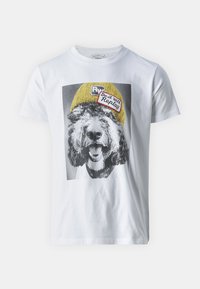 Replay T-shirt med print - white