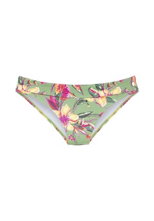 LASCANA, BAND - Bas de bikini - salbei pink bedruckt