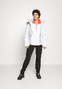 Columbia GLACIAL™ 1/2 ZIP - Camisola de lã polar - white, dark nocturnal