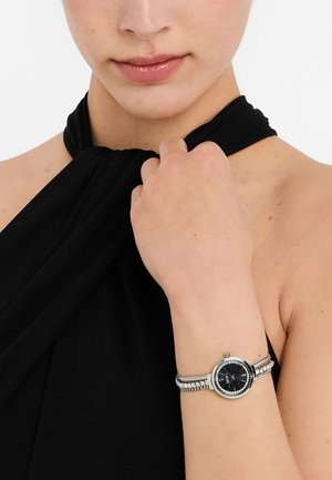LIU JO WITH CRYSTALS - Hodinky - silver coloured