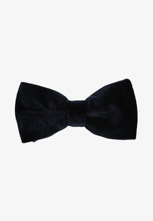 VELVET BOW TIE – READY TIED - Bow tie - blau