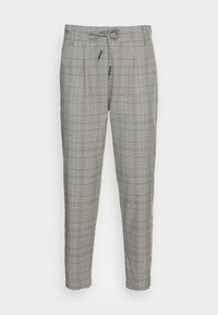 ONLPOPTRASH EASY THINK - Chinos - blackdark grey/cloud dancer