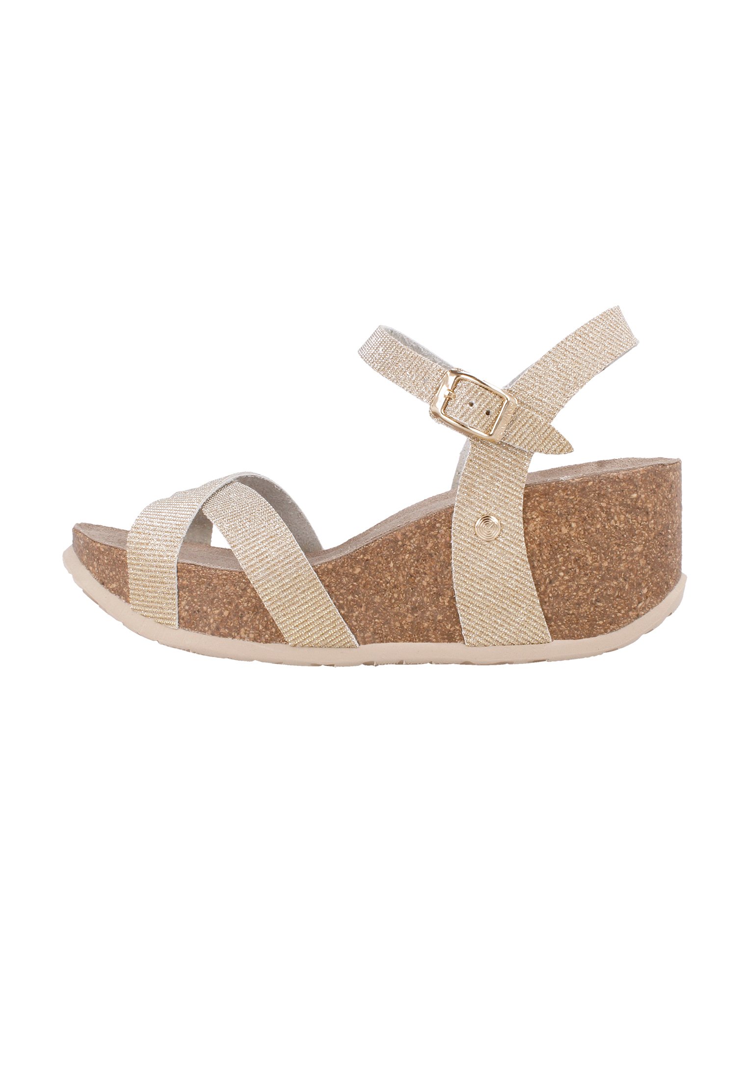 Genuins Sandalias de cuña - gold/dorado - Zalando.es