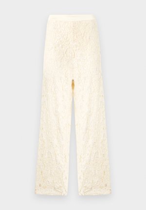 STRAIGHT PANTS - Παντελόνι - herbal milk