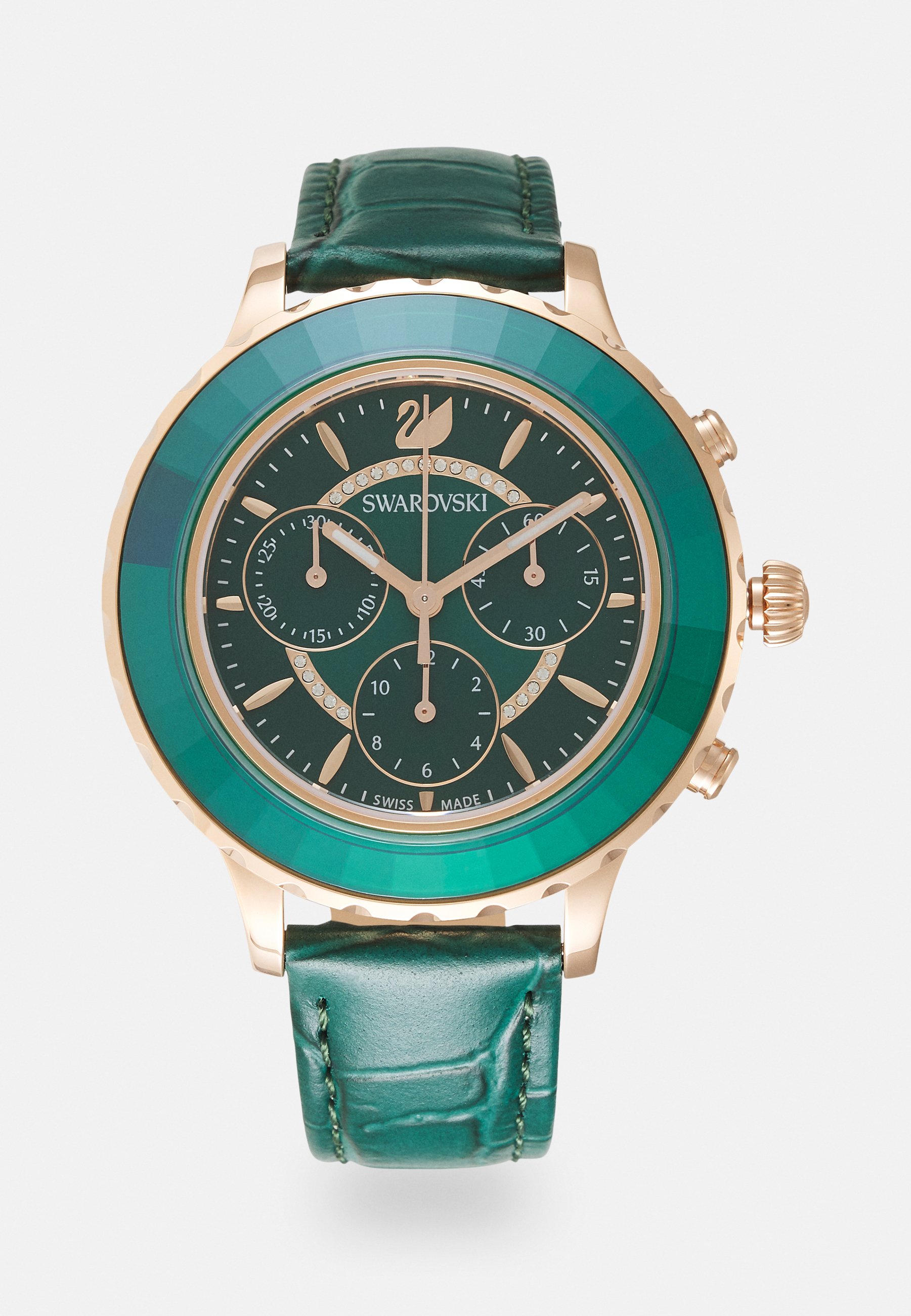 Swarovski OCTEA LUX - Chronograph - emerald/dunkelgrün - Zalando.de 