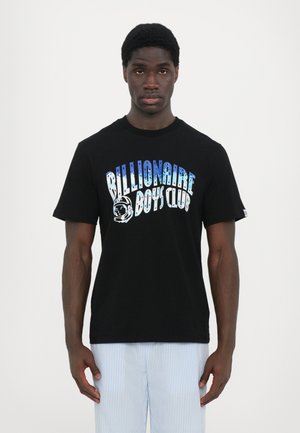 GREAT WAVE FILL ARCH LOGO - T-shirt imprimé - black