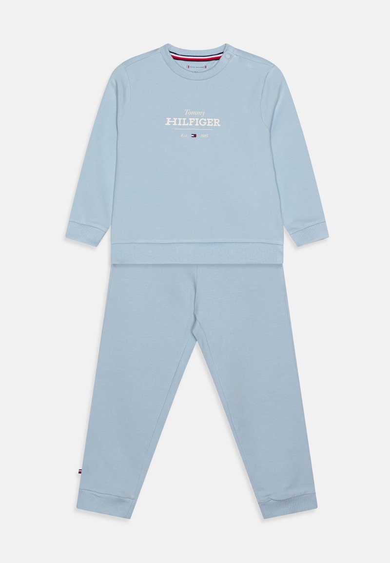Tommy Hilfiger - MONOTYPE LOGO UNISEX SET - Sweatshirt - breezy blue, Enlarge