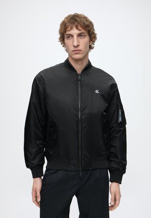 Calvin Klein Jeans BOMBER - Bomberjakke - black