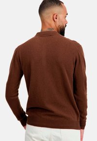 Mahogany TARN-FIRST - Poloshirt - dark camel
