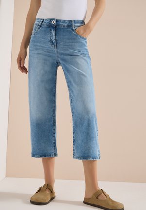 Cecil,  WIDE SLIM FIT, jasnoniebieski denim