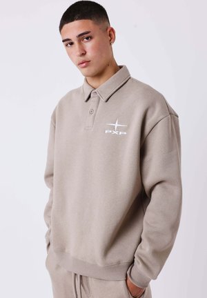 ESSENTIALS - Polo - taupe