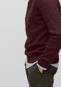 BONDELID Strickpullover - red