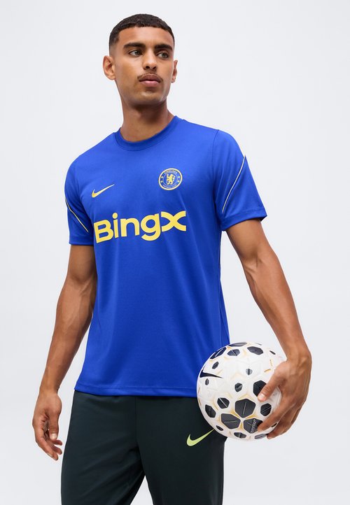 Nike CFC - Camiseta deportiva - bright blue/midwest gold-coloured/white — foto 4