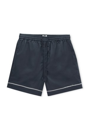 SENIA SCRIPT EMB - Shorts - navy