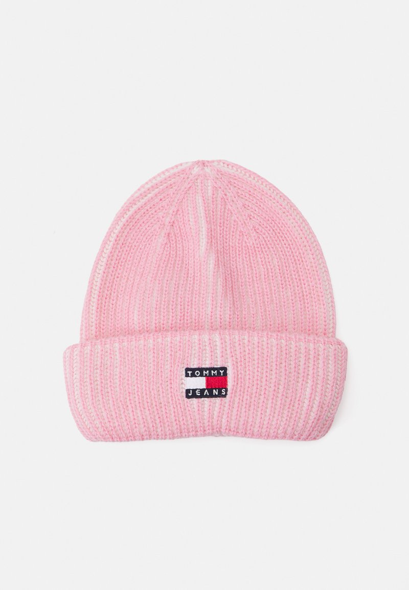 Tommy Jeans HERITAGE BEANIE - Gorro - ballet pink