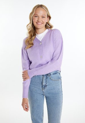 Strickjacke - violett