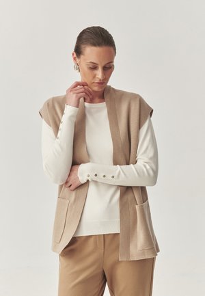 Vest - beige melange