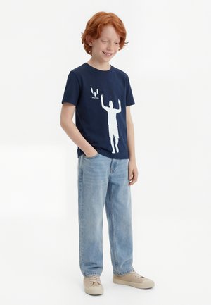 MESSI Potiskana majica - dress blue