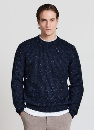 Calliope Strickpullover - var blu