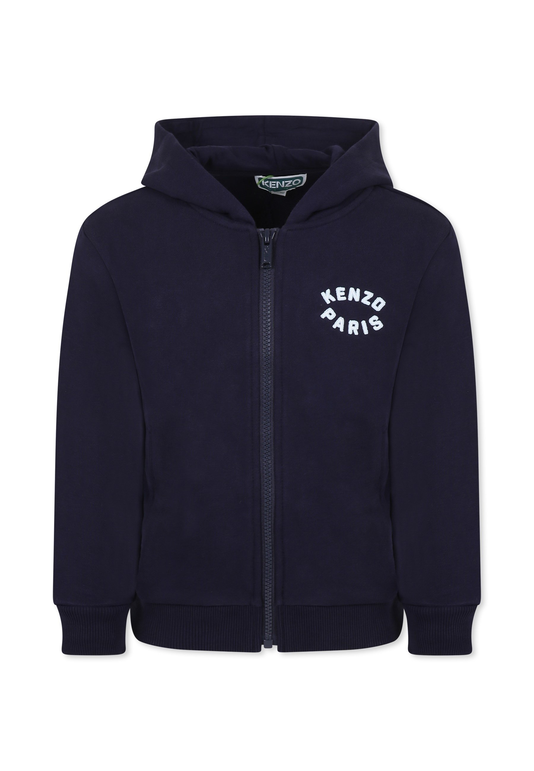 KENZO kids Felpa con zip blue/blu