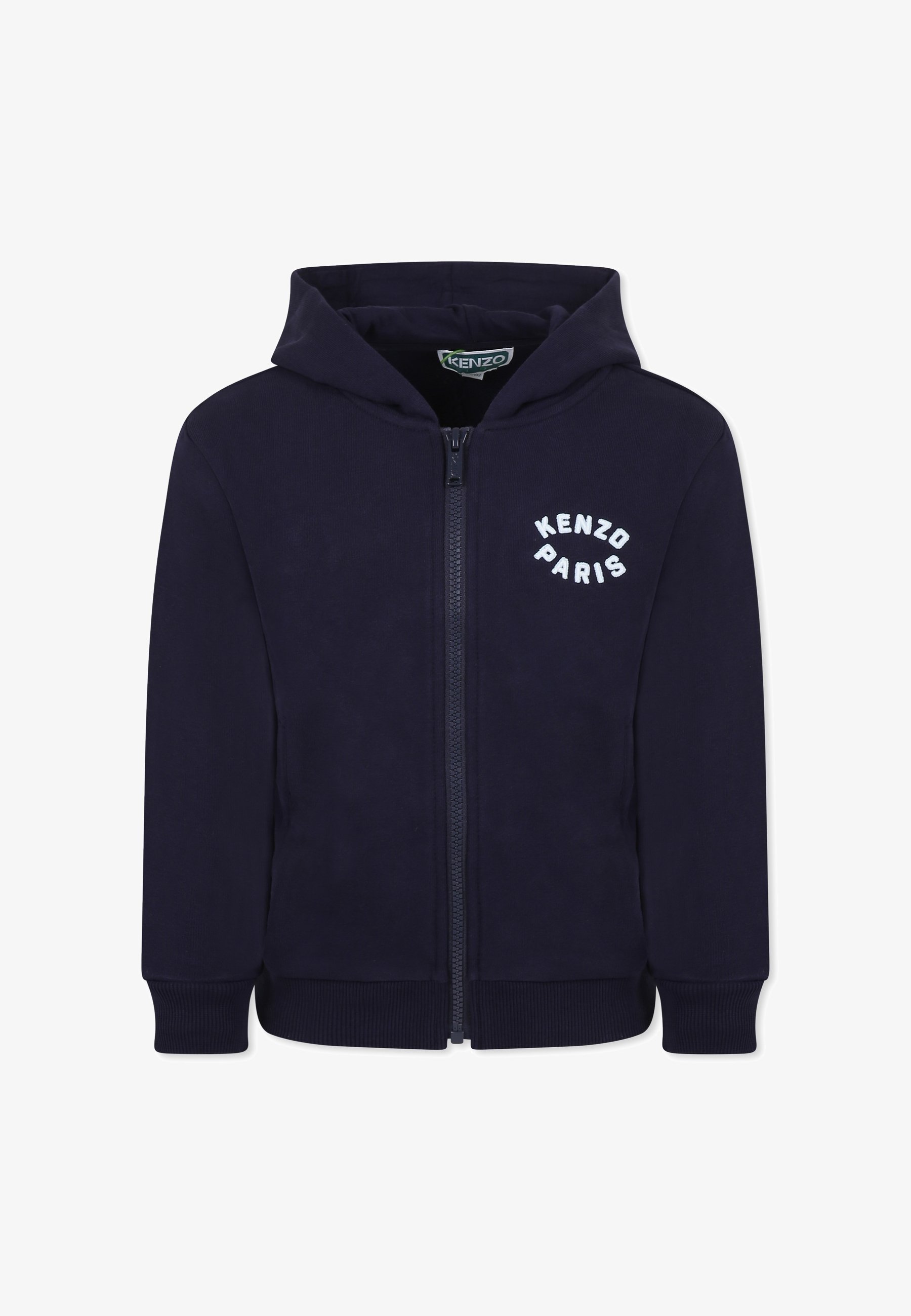 KENZO kids Felpa con zip blue/blu - Main Image