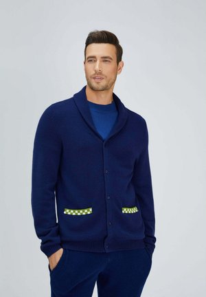 Strickjacke - blue