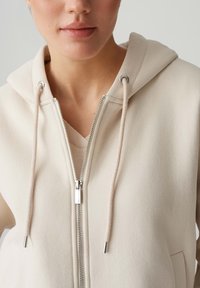 OPUS SOFT LOOSE BATWING FIT - Sweatjacke - natural glaze