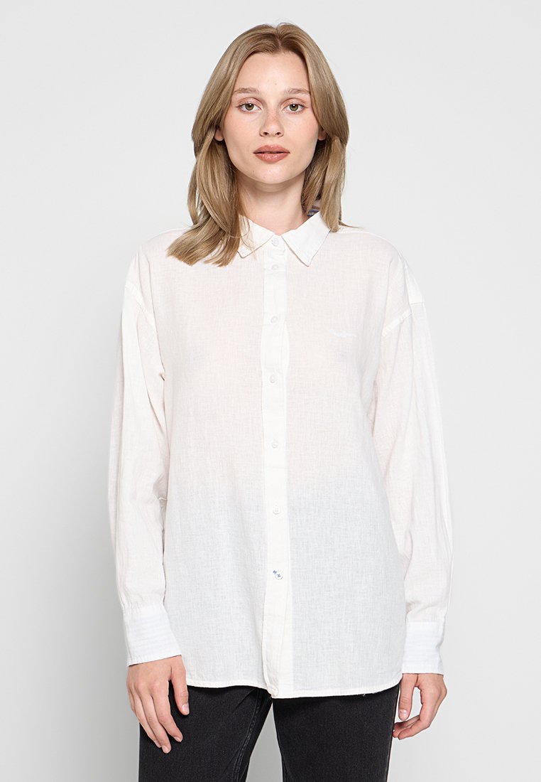 Pepe Jeans Overhemdblouse wit