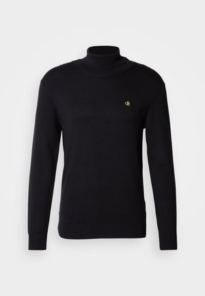 Scotch & Soda TURTLENECK SWEATER - Jumper - anthracite